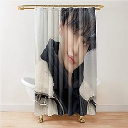 ATEEZ Seonghwa Shower Curtain
