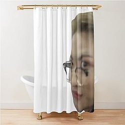 Seonghwa Looking Shower Curtain