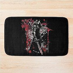 Creepy Sephiroth Ink Painting Bath Mat