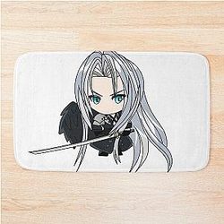Chibi Final Fantasy Sephirith Bath Mat