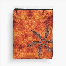 Sephiroth feather duvet cover