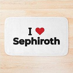 I love Sephiroth Bath Mat