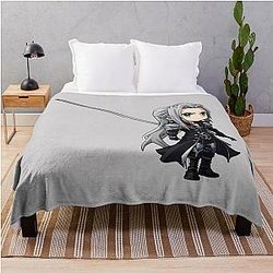 Chibi Sephiroth Throw Blanket