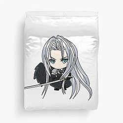 Chibi Final Fantasy Sephiroth Duvet Cover