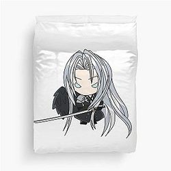 Chibi Final Fantasy Sephiroth Duvet Cover