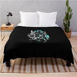 One-Winged Angel Sephiroth Throw Blanket