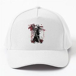 Creepy Sephiroth Ink Painting Baseball Cap
