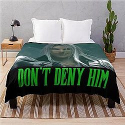 Final Fantasy 7 Remake: Sephiroth Don't Deny Him Throw Blanket