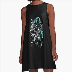 One Winged Angel Sephiroth A Line Dress