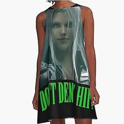 Final Fantasy VII Remake Sephiroth: A-Line Dress