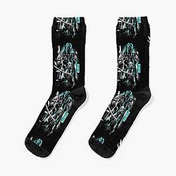 One Winged Angel Sephiroth Socks