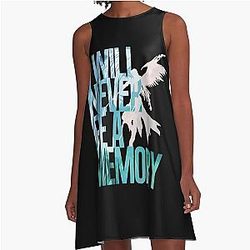 Fantasy VII Sephiroth I Will Never Be a Memory Essential T-Shirt A-Line Dress