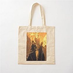 Final Fantasy VII Remake Cloud and Sephiroth Classic Cotton Tote Bag
