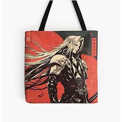 Sephiroth Vintage Poster All Over Print Tote Bag