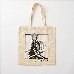 Sephiroth Final Fantasy VII Cotton Tote Bag