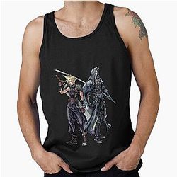 Cloud and Sephiroth Tank Top