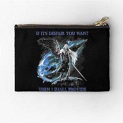 Sephiroth FF7 The One-Winged Angel Zipper Pouch