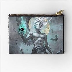 One Winged Angel Zipper Pouch