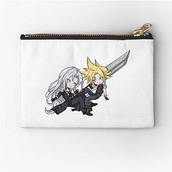 Final Fantasy - Cloud and Sephiroth Zipper Pouch