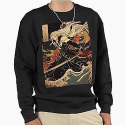 Traditional Sephiroth Pullover Sweatshirt