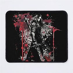 Creepy Sephiroth Painting Mouse Pad