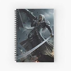 Sephirot Fallen Angel Spiral Notebook