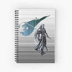 Sephiroth FF7 Spiral Notebook