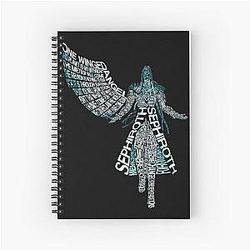 Winged Angel Sephiroth Notebook