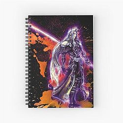 Sephhiroth Soldier Fallen Angel Notebook