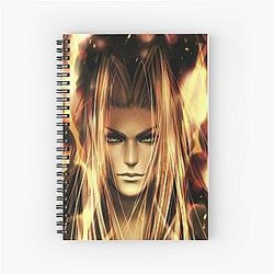 Winged Angel Sephiroth Spiral Notebook
