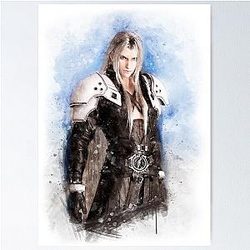 Septi? Seventh watercolor Poster