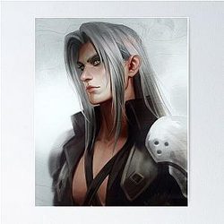 Final Fantasy 7 Sephiroth Poster