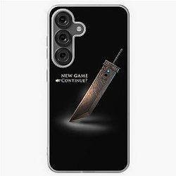 Cloud Strife Sword Final Fantasy VII Sephiroth retro gamer Samsung Galaxy Soft Case