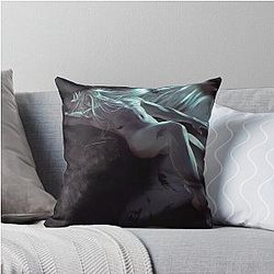 Sephhiroth Throw Pillow