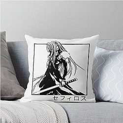 Sephiroth FFVII Throw Pillow