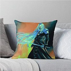 Sephiroth SOLDIER Throw Pillow
