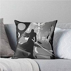 Villain Sephiroth Final Fantasy VII Remake Throw Pillow