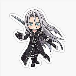 Cute Sephiroth Sticker