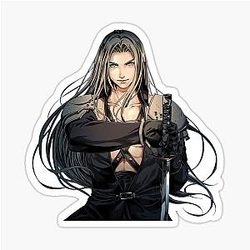Fantasy Villain Sephiroth Sticker