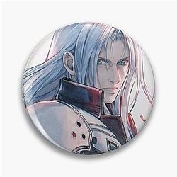 Watercolor Sephiroth Pin