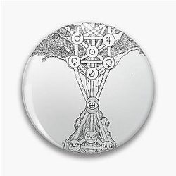 Oswald Sephiroth and Qlippoth Pin