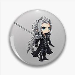 Chibi Sephiroth Pin