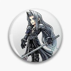 Chibi Villain Sephiroth Pin