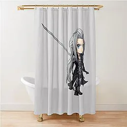 Chibi Sephiroth Shower Curtain