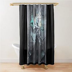 One-Winged Angel Sephiroth Shower Curtain