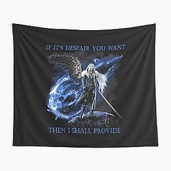 Sephiroth FF7 The One Winged Angel Tapestry