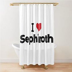 I love Sephiroth Shower Curtain