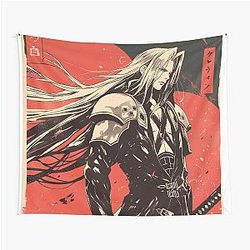 Sephiroth Vintage Poster Tapestry