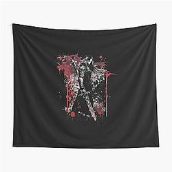 Creepy Sephiroth Ink Painting Tapestry