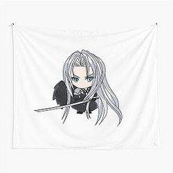 Chibi Final Fantasy Sephiroth Tapestry